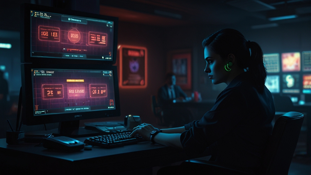 User seeking help after a login error in a dark casino support setting