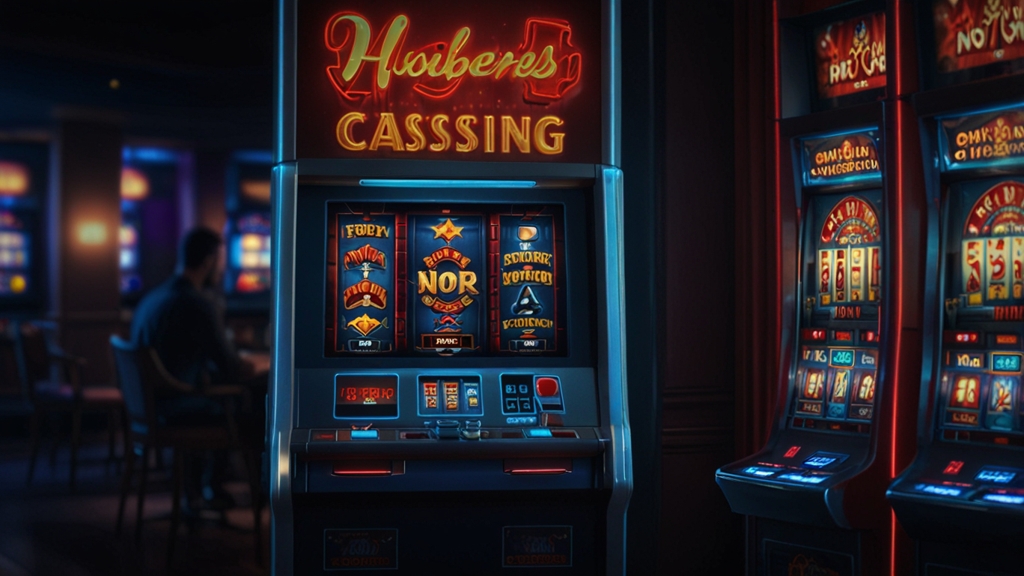 Casino lobby screen showing a no-deposit bonus and free spins offer